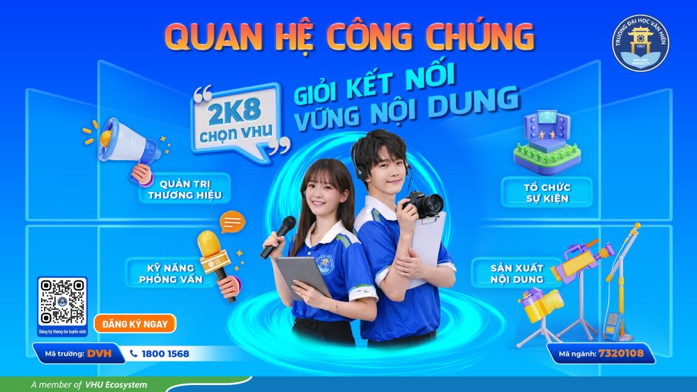 Ngành Quan hệ công chúng – Kiến tạo hình ảnh, dẫn dắt truyền thông trong kỷ nguyên số