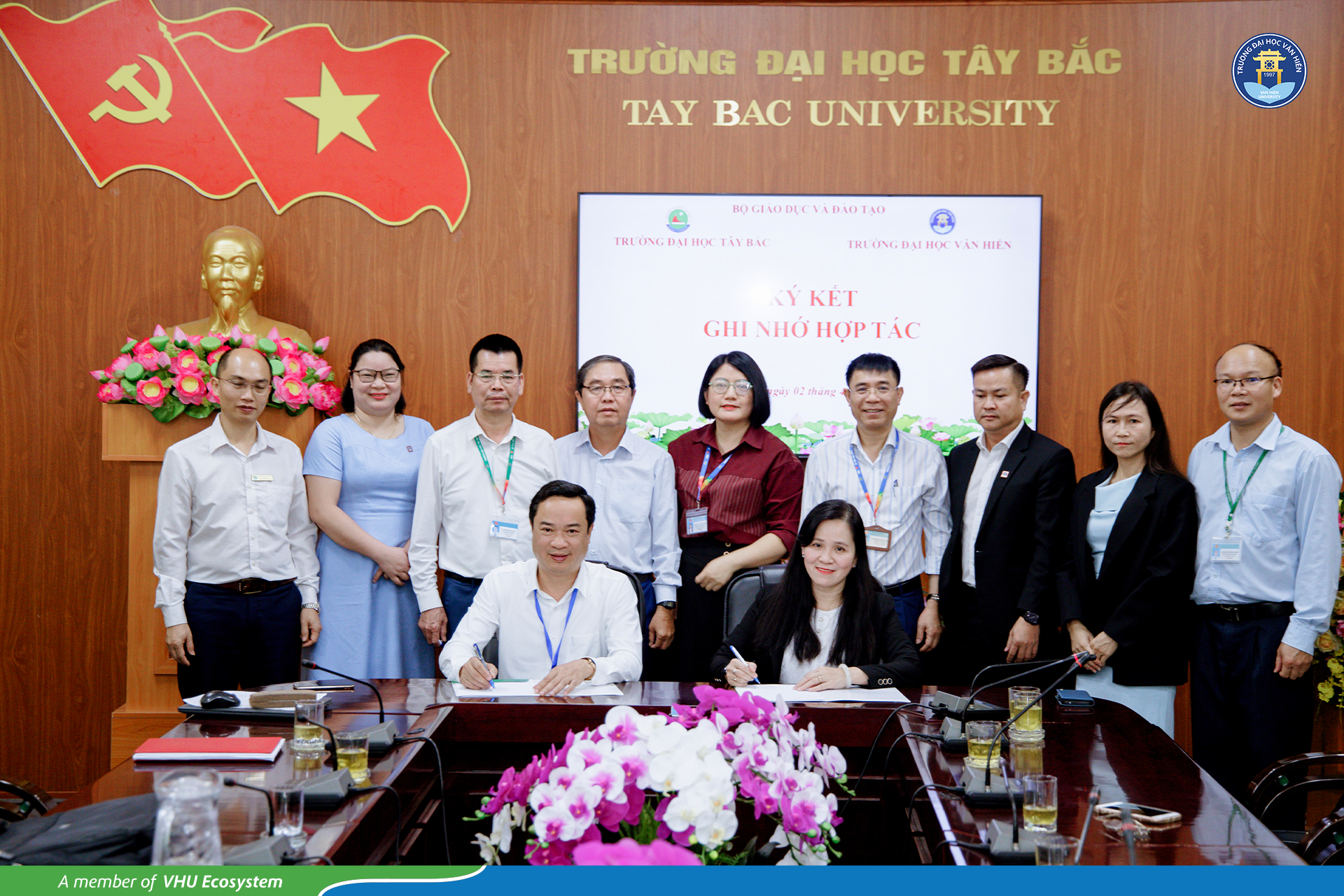 Trường Đại học Văn Hiến mở rộng hợp tác, kết nối tri thức cùng Trường Đại học Tây Bắc 