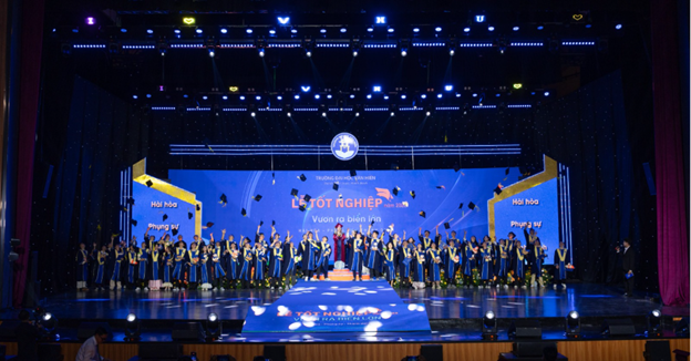 Trường Đại học Văn Hiến kết nối hơn 4.000 vị trí việc làm cho tân khoa ngay tại Lễ Tốt nghiệp 2025
